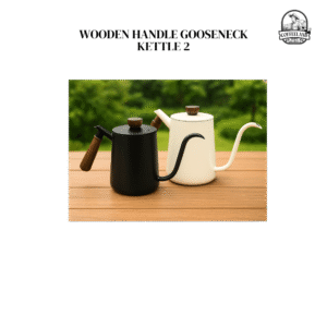 Wooden Handle Gooseneck kettle 2